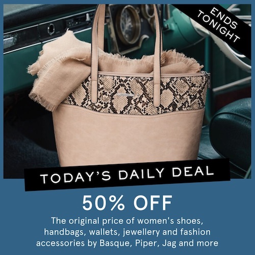 澳洲商城 Myer 今日特价:部分精选女款鞋子、包包、配饰等商品 – 澳洲商城 Myer 今日特价:部分精选女款鞋子、包包、配饰等商品 –