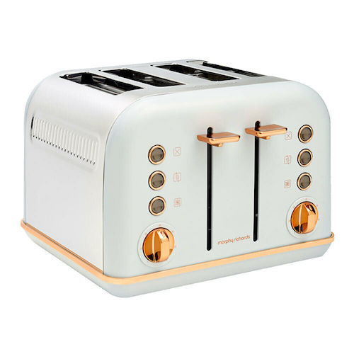 Morphy Richards 摩飞 玫瑰金色 4片烤面包机 – 4折优惠！