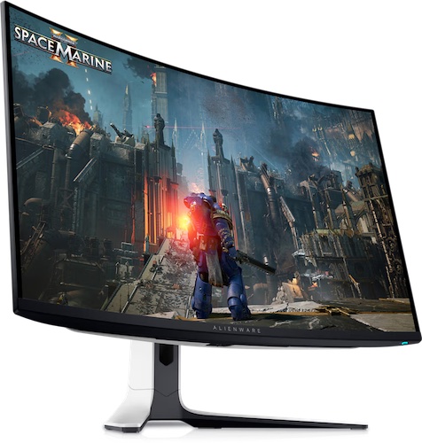 戴尔 Alienware 外星人 AW3225QF 32英寸 QD-OLED G-sync FreeSync 4K 120Hz 曲面电竞显示器 – 6折优惠!