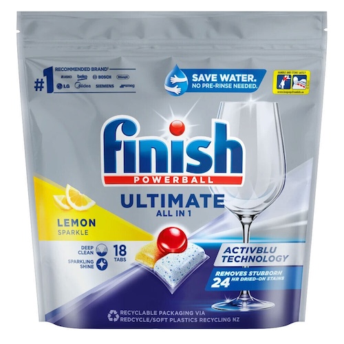 Finish 亮碟 Ultimate All-in-One 洗碗机专用洗涤块 126块 – 6折优惠！