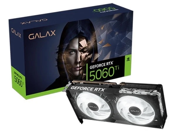 Galax GeForce RTX 5060 Ti 1-Click OC 16GB GDDR7 游戏独立显卡 – 8折优惠! Galax GeForce RTX 5060 Ti 1-Click OC 16GB GDDR7 游戏独立显卡 – 8折优惠!